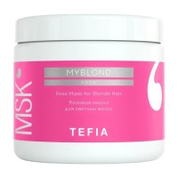 Розовая маска для светлых волос TEFIA MYBLOND ROSE 500мл